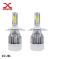 Waterproof H4 H7 9005 9006 C6 COB Turbo LED Headlight Light Bulbs Headlight 6000K Headlight Light